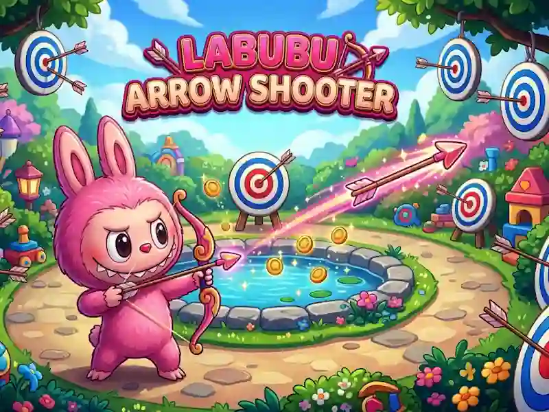 Logħba Labubu Arrow Shooter onlajn