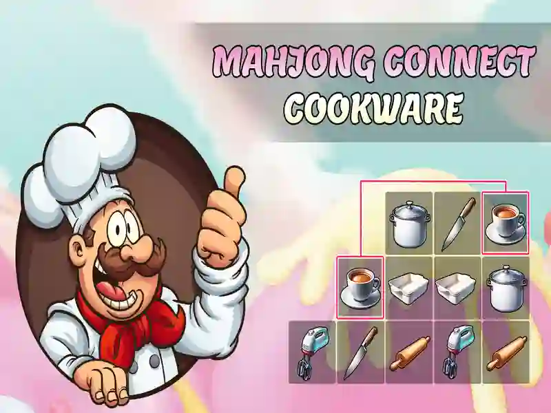 Logħba Mahjong Connect Cookware onlajn