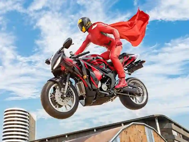 Logħba Real Motorbike Super Hero Stunt 3D onlajn Logħba Real Motorbike Super Hero Stunt 3D onlajn