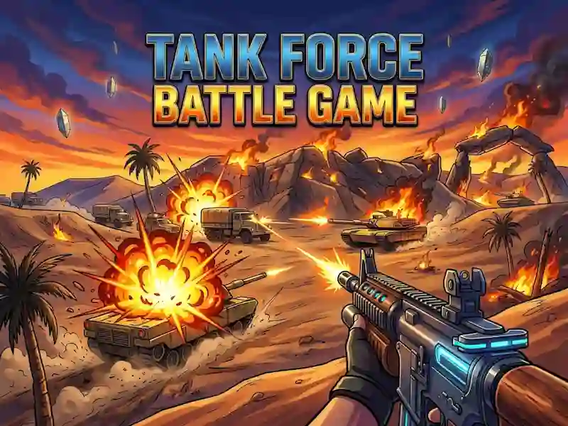 Logħba Tank Force Battle Game onlajn