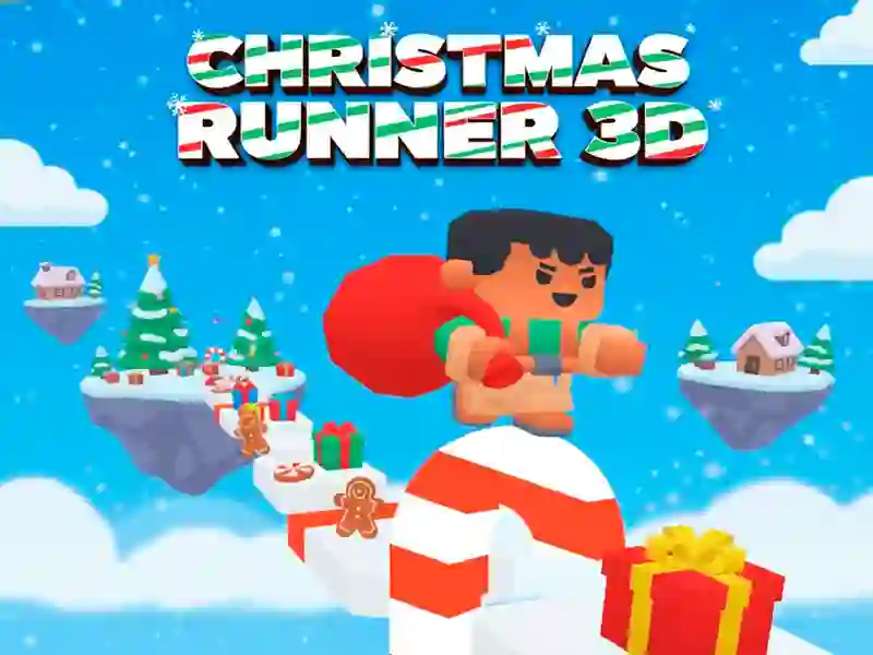 Logħba Christmas Runner 3D onlajn