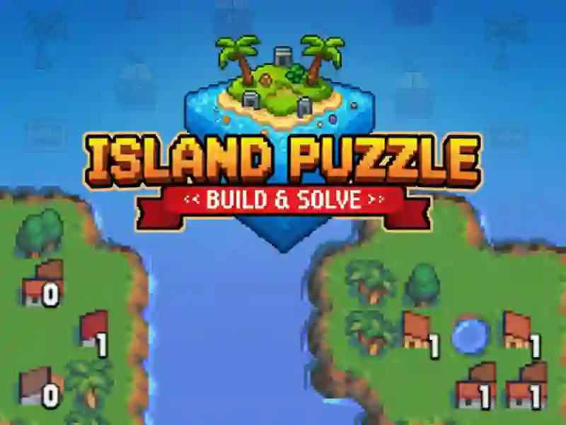 Logħba Gżira Puzzle: Ibni u Ssolvi onlajn