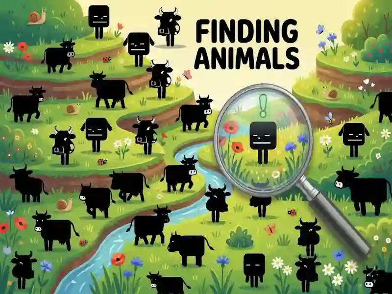 Logħba Finding Animals onlajn