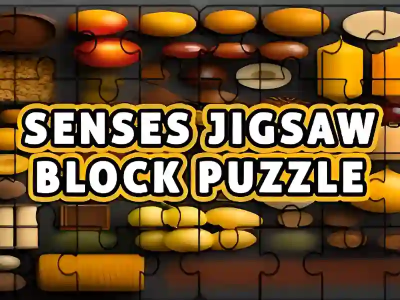 Logħba Sensi Jigsaw Blokk Puzzle onlajn