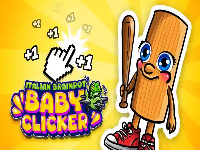 Logħba Taljan Brainrot Baby Clicker onlajn