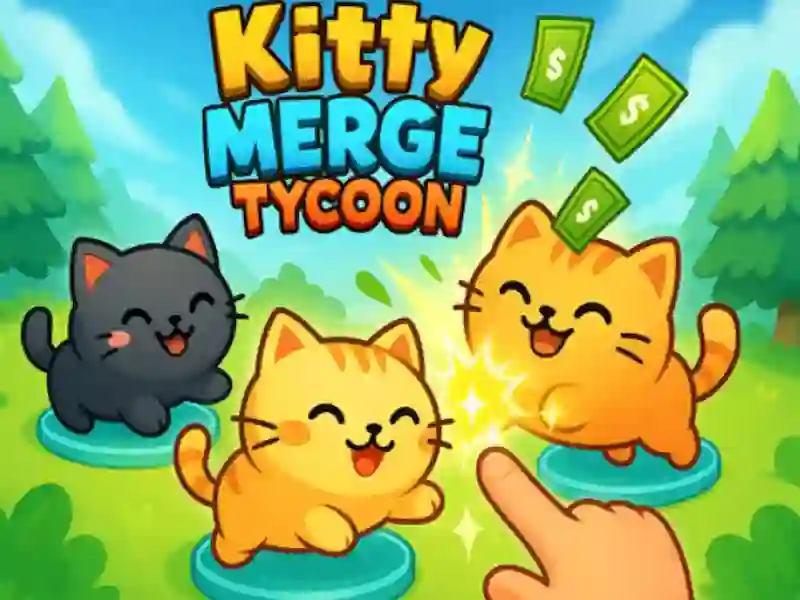 Logħba Kitty Merge Tycoon onlajn