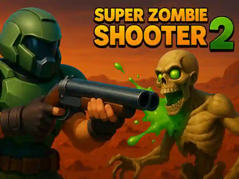 Logħba Super Zombie Shooter 2 onlajn
