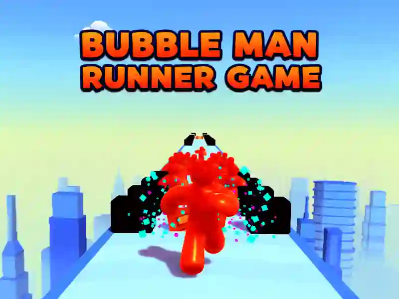 Logħba Logħba Bubble Man Runner onlajn