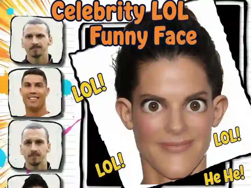 Logħba Celebrity LOL Funny Face onlajn