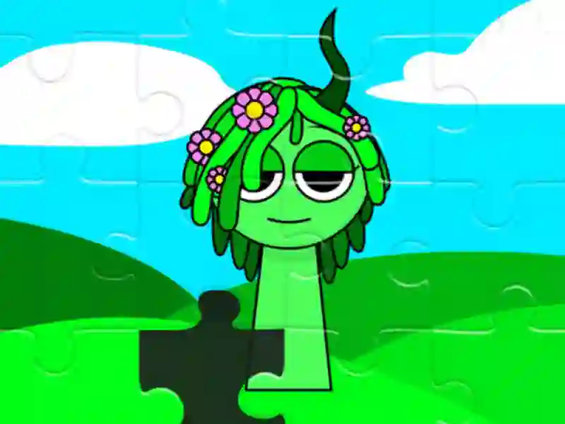 Logħba Sprunki jigsaw puzzle onlajn