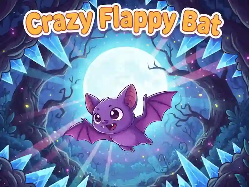 Logħba Crazy Flappy Bat onlajn