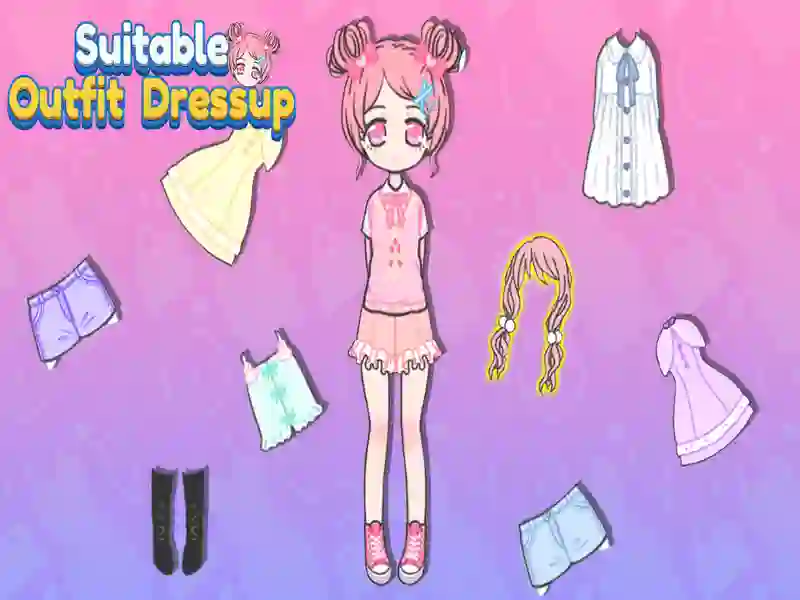 Logħba Dressup tal-ilbies adattat onlajn