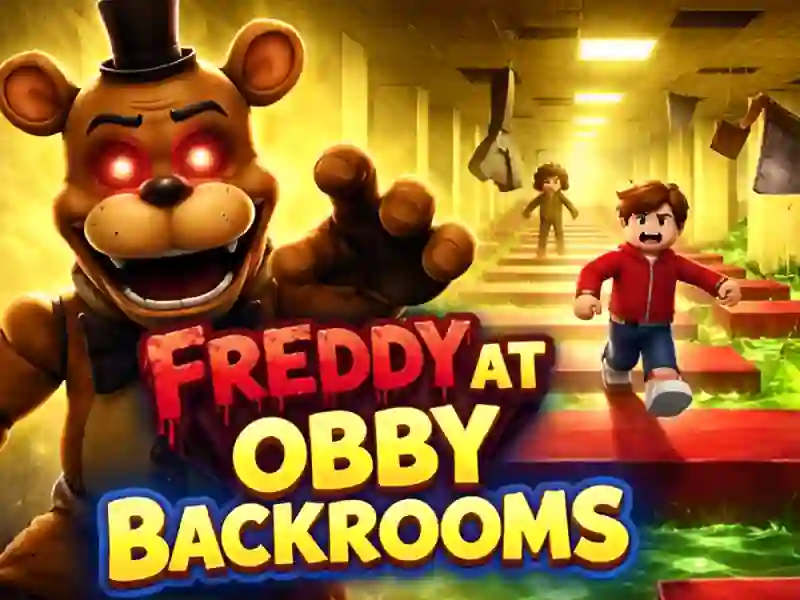 Logħba Freddy f'Obby Backrooms onlajn