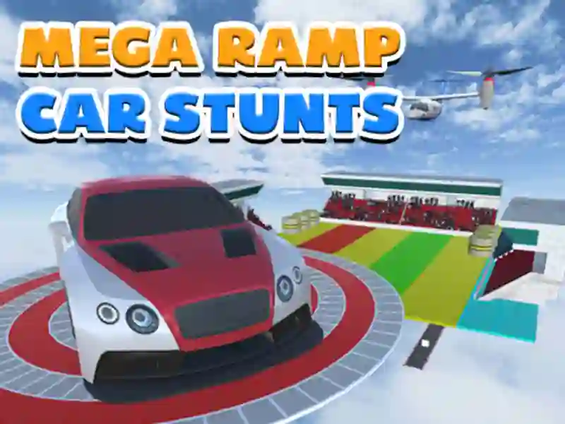 Logħba Stunts tal-karozza tar-rampa mega estrema onlajn