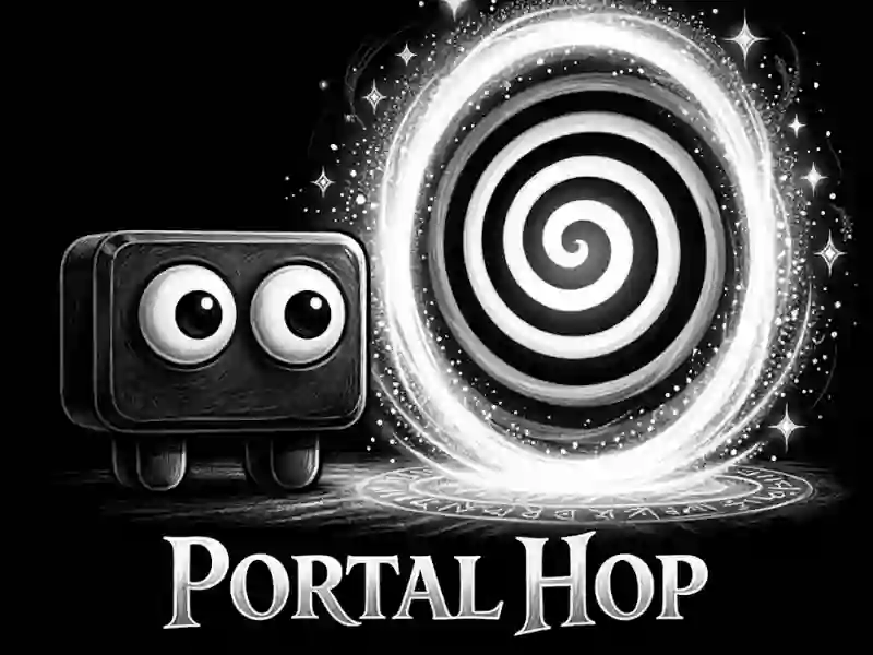 Logħba Portal Hop onlajn