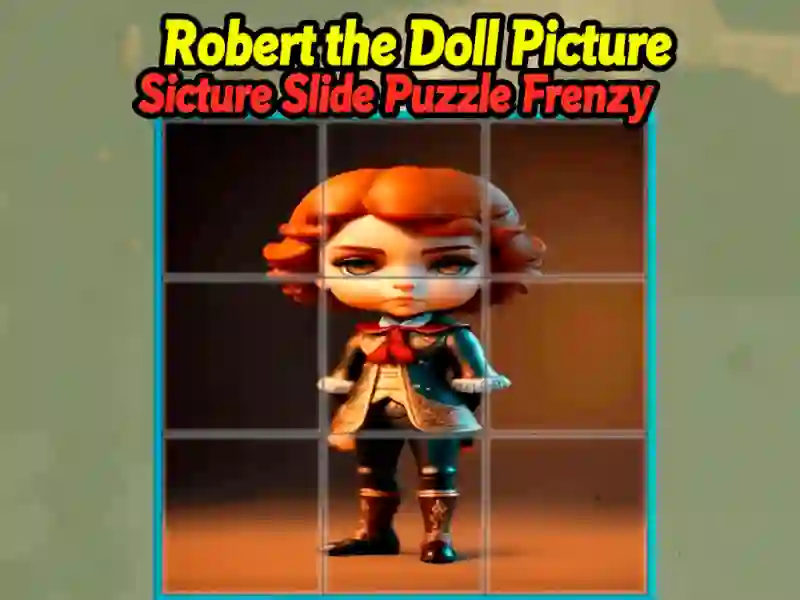 Logħba Robert the Doll Picture Slide Puzzle Frenzy onlajn