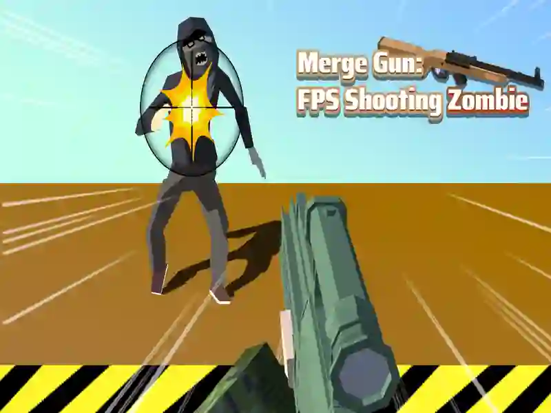 Logħba Merge Gun Gun FPS Shooting Zombie onlajn