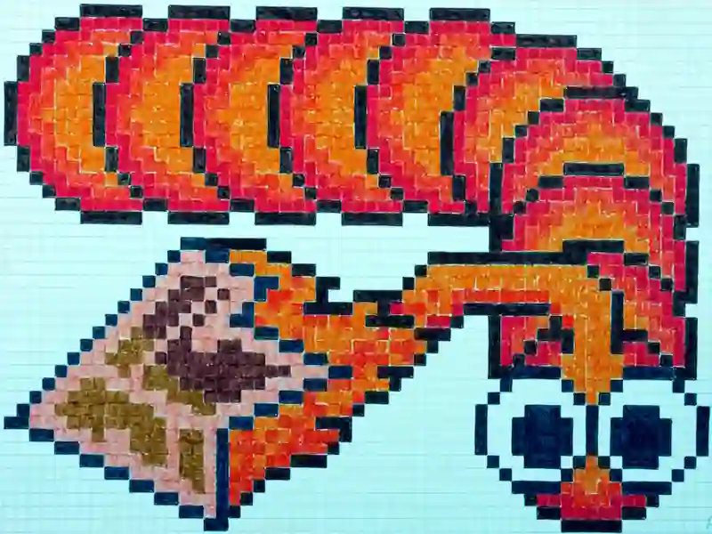 Logħba Snake tal-Pixel onlajn