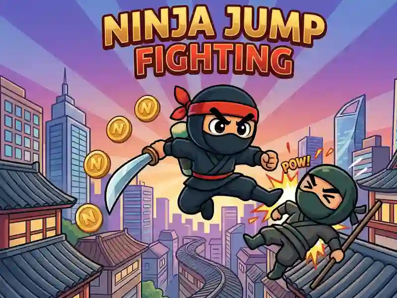 Logħba Ninja Jump fighting onlajn