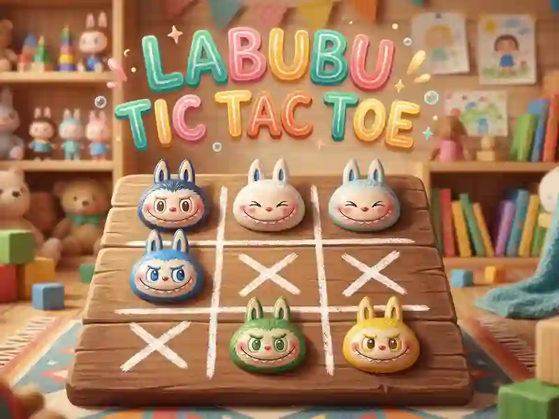Logħba Labubu Tic Tac Toe onlajn