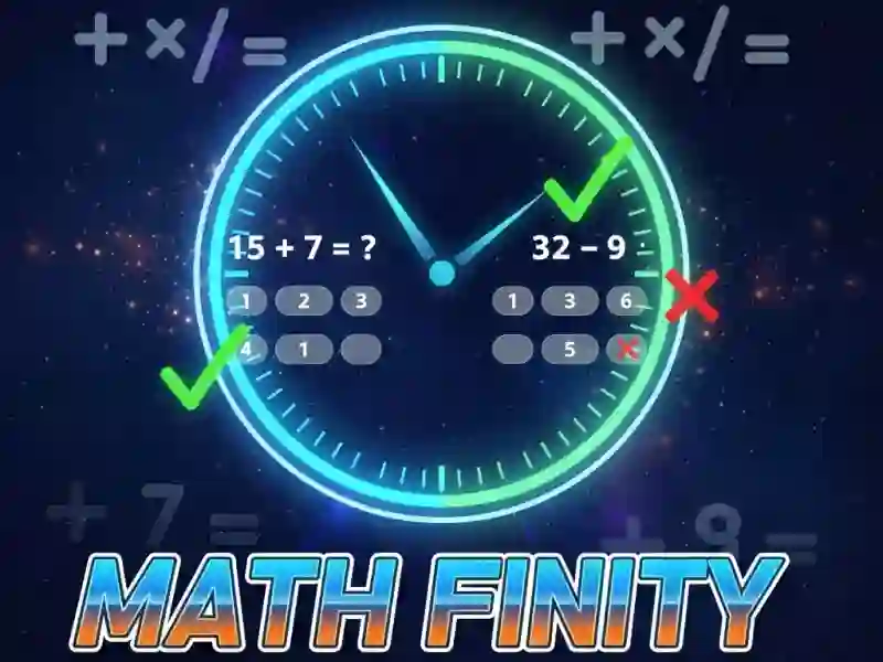 Logħba Math Finity onlajn