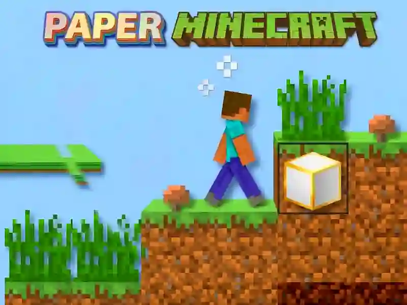 Logħba Paper Minecraft onlajn