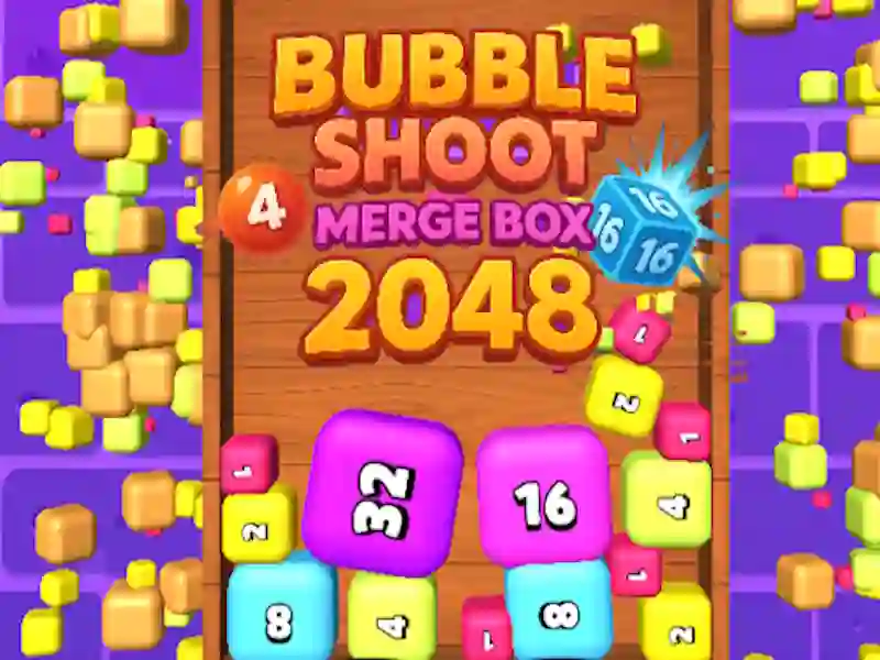 Logħba BUBBLE ROOT MERGE BAX 2048 onlajn