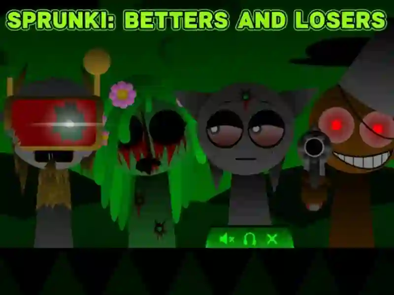 Logħba Sprunki: Aħjar U Jitilfu onlajn