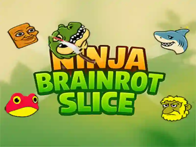 Logħba Slice Ninja Brainrot onlajn