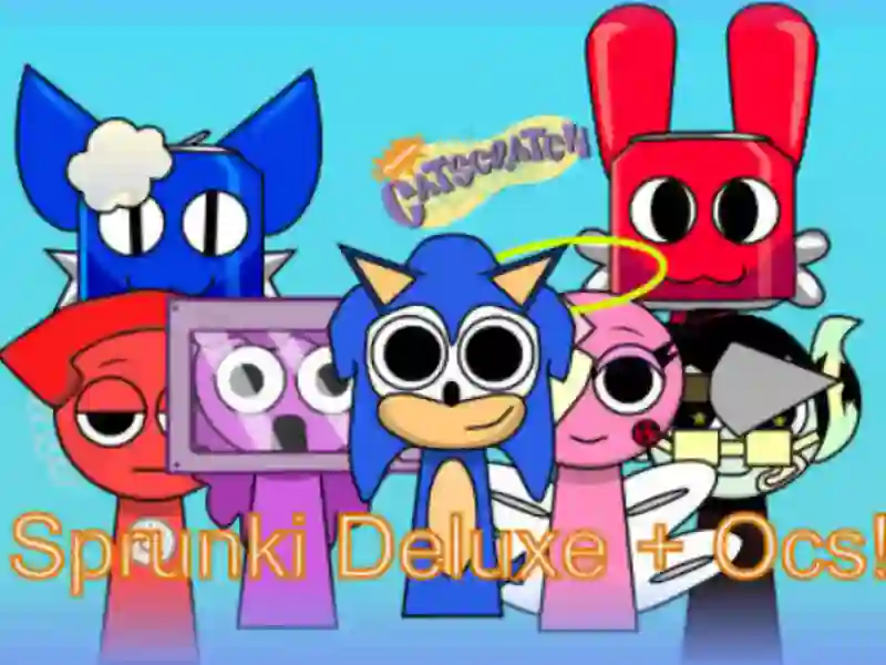 Logħba Sprunki Deluxe + Ocs! onlajn