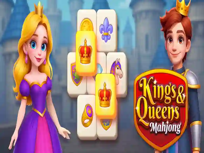 Logħba Kings and Queens Mahjong onlajn