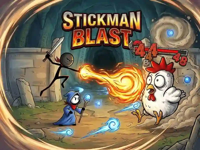 Logħba Stickman Blast onlajn