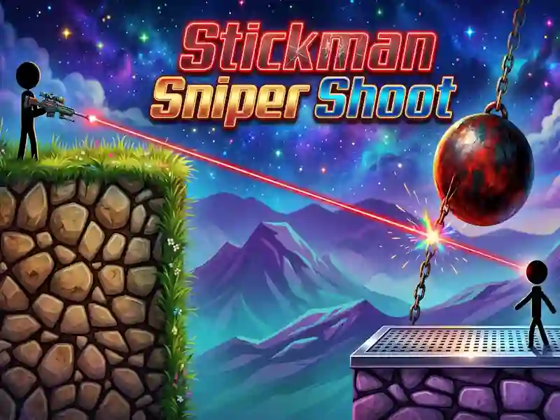 Logħba Stickman Sniper Shoot onlajn