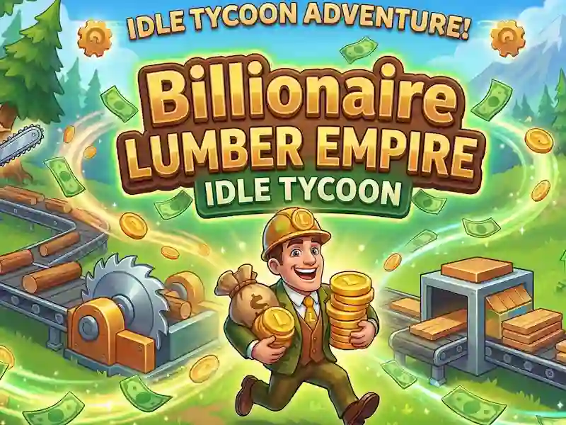 Logħba Billionaire Lumber Empire: Idle Tycoon onlajn
