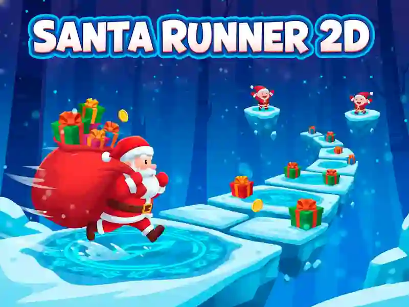 Logħba Santa Runner 2D onlajn