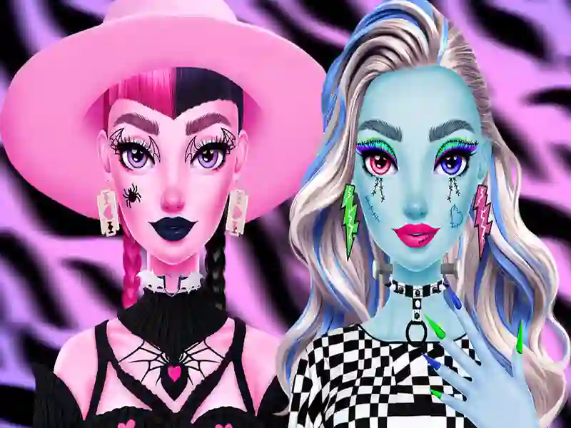 Logħba Monsterella Fantasy Makeup onlajn Logħba Monsterella Fantasy Makeup onlajn