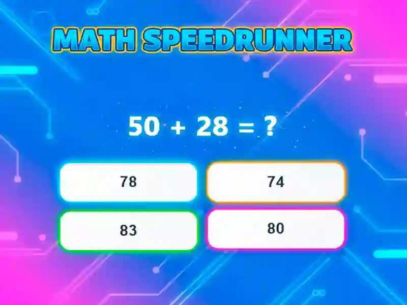 Logħba Math Speedrunner onlajn