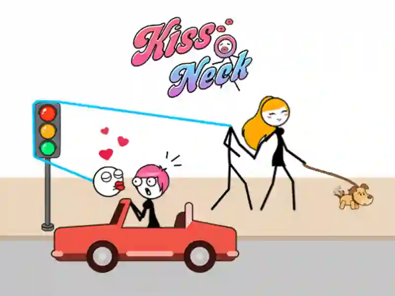 Logħba Kiss O Neck onlajn