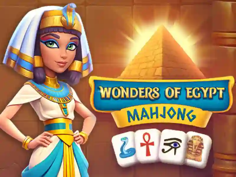 Logħba Wonders of Egypt Mahjong onlajn