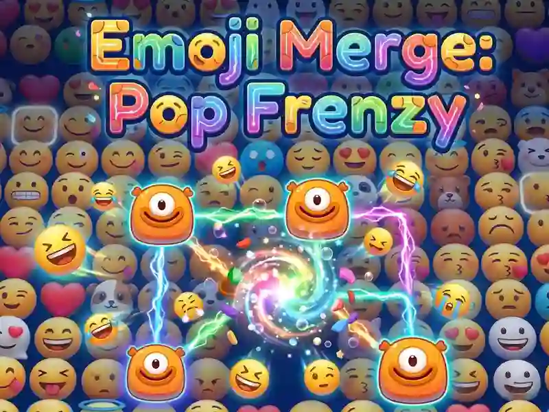 Logħba Emoji Merge: Pop Frenzy onlajn