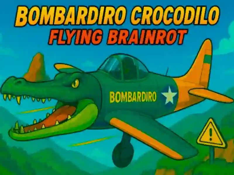 Logħba Bombardiro CrocoDilo Flying Brainrot onlajn