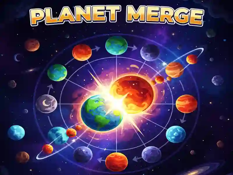 Logħba Planet Merge onlajn