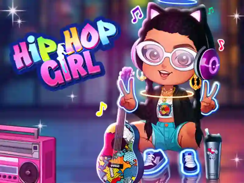 Logħba Tifla eleganti tal-hip hop onlajn