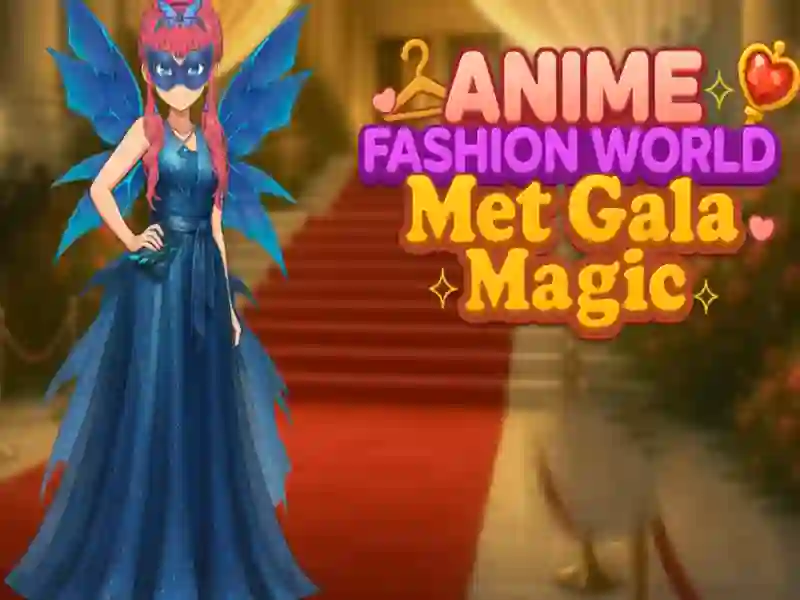 Logħba Anime Fashion World Met Gala Magic onlajn