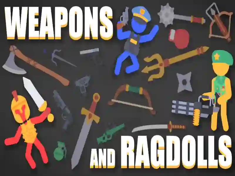 Logħba Armi u ragdolls onlajn