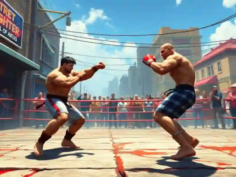 Logħba Real Street Fighter 3D onlajn