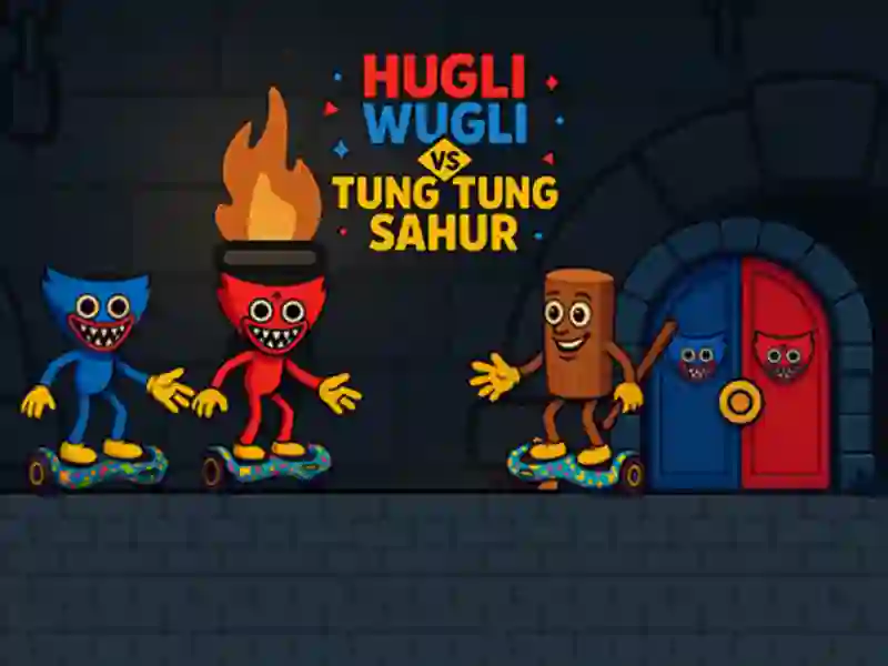 Logħba Hugli Wugli vs Tung Tung Sahur onlajn
