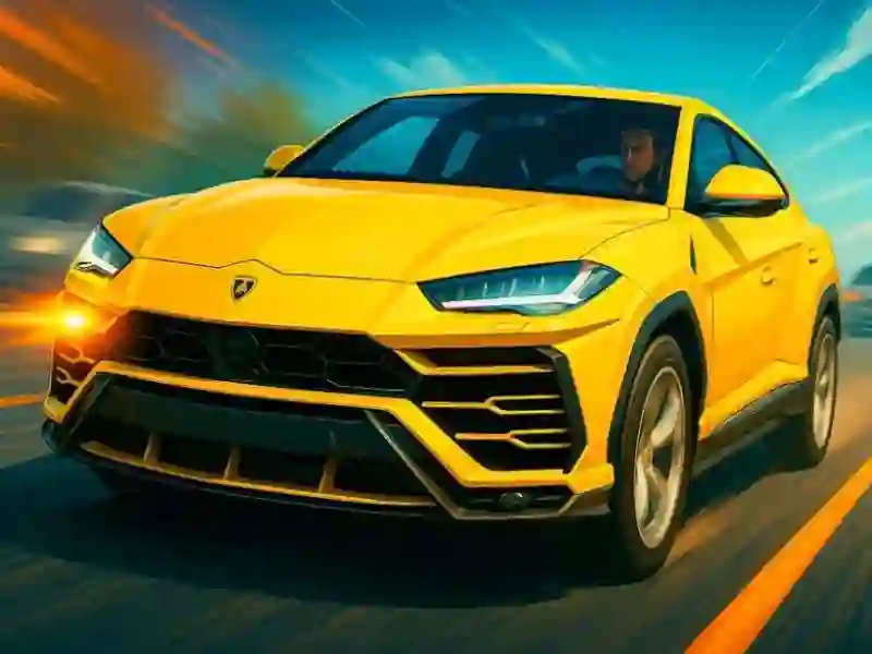 Logħba Racer tat-traffiku tal-SUV onlajn