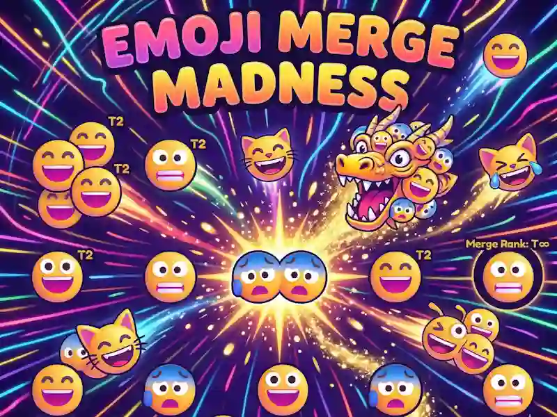 Logħba Emoji Merge Madness onlajn