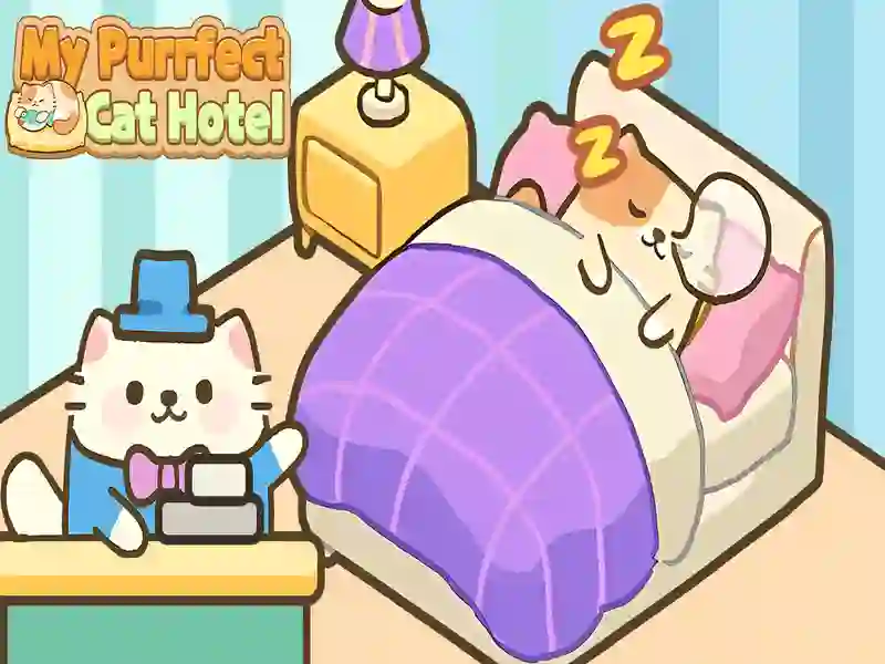 Logħba Il-lukanda tal-qtates purrfect tiegħi onlajn